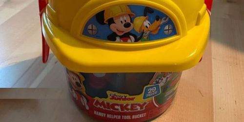 Disney Mickey Mouse 29-Piece Tool Bucket Set Only $6.99 on Target.com