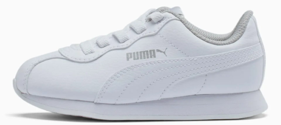 white PUMA sneaker