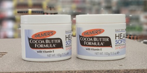 BIG Palmer’s Cocoa Butter Formula Jars 9.25oz 2-Pack Just $8.98 on Sam’s Club (Regularly $17)