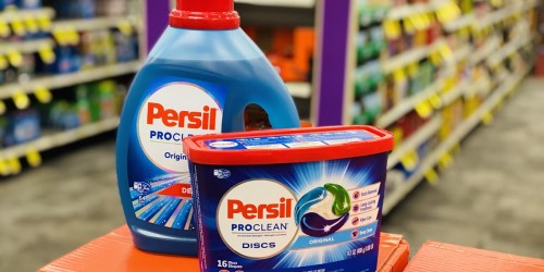 Persil Liquid Laundry Detergent 40oz Bottle or 16-Count Discs Just $2.99 at CVS