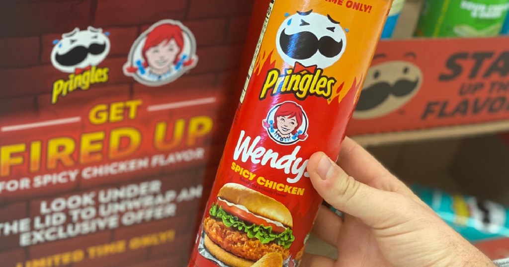 Pringles Wendy's Chicken Sandwich Chips