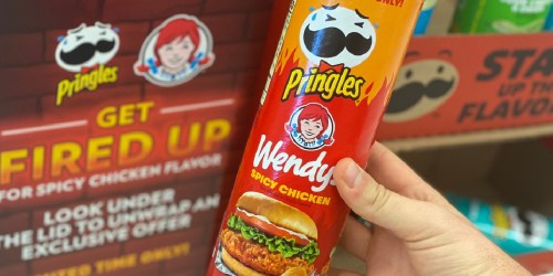 Limited Edition Wendy’s Spicy Chicken Pringles Coming Soon! Will You Try Them?
