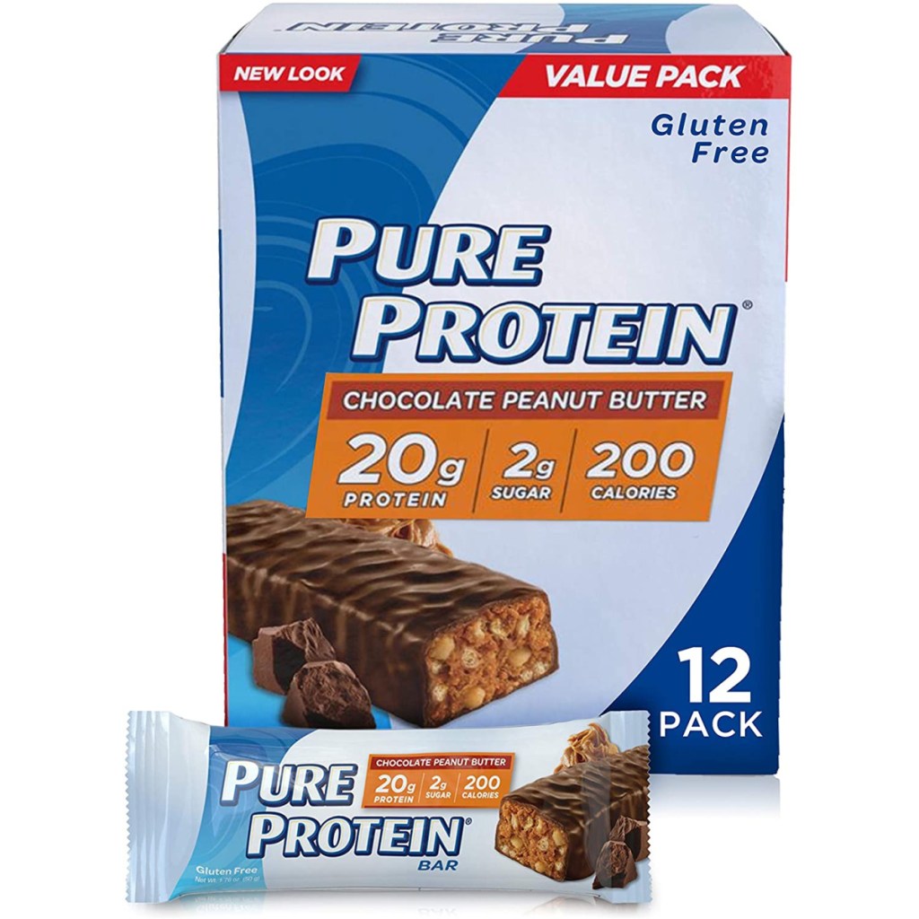 chocolate peanut butter flavored protein bars