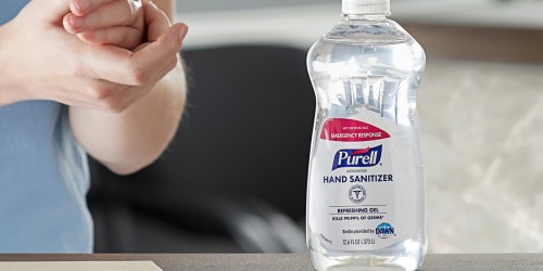 Hand Sanitizer Bottles Only 10¢ w/ Free Pickup at Office Depot