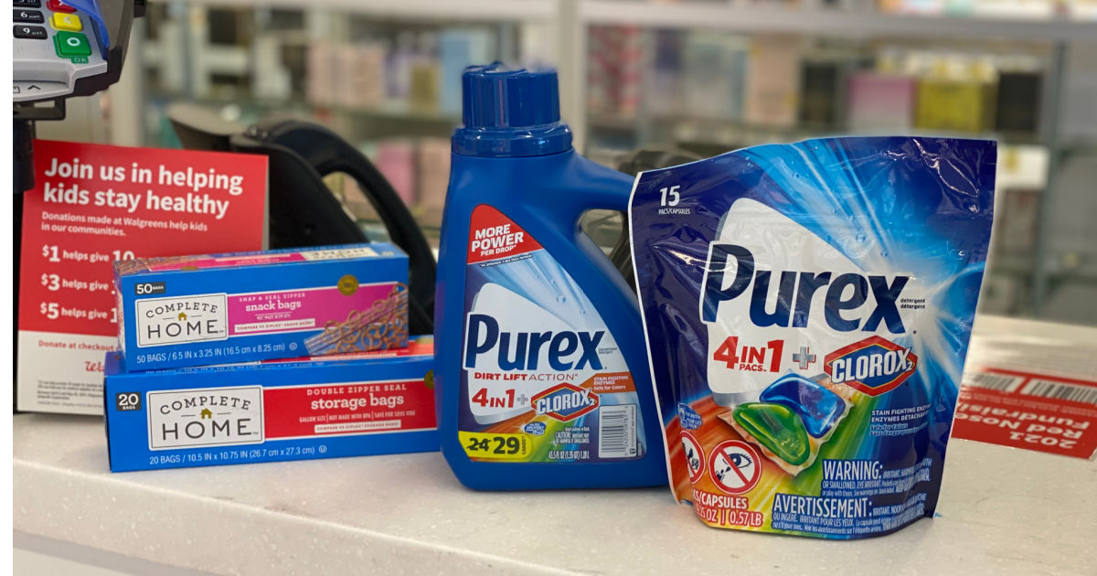 Best Walgreens Next Week Deals | Stock Up On Laundry Detergent, Sandwich Bags, Toothpaste + More!