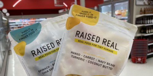 Raised Real Organic Baby & Toddler Frozen Meals Only $2.49 at Target (Regularly $5)