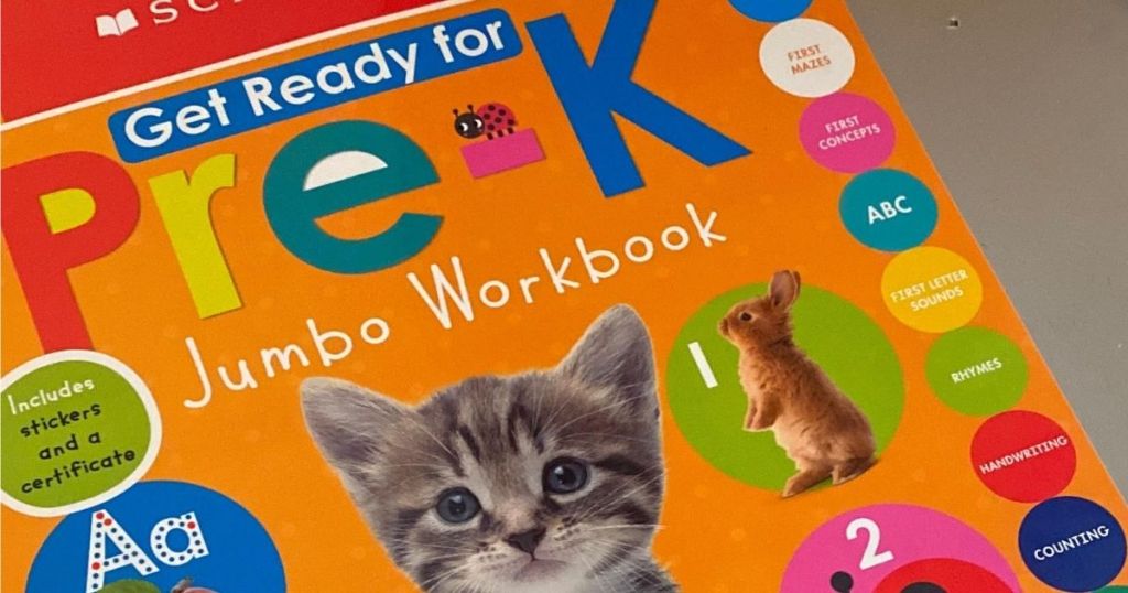 Ready For Pre-K Jumbo Workbook