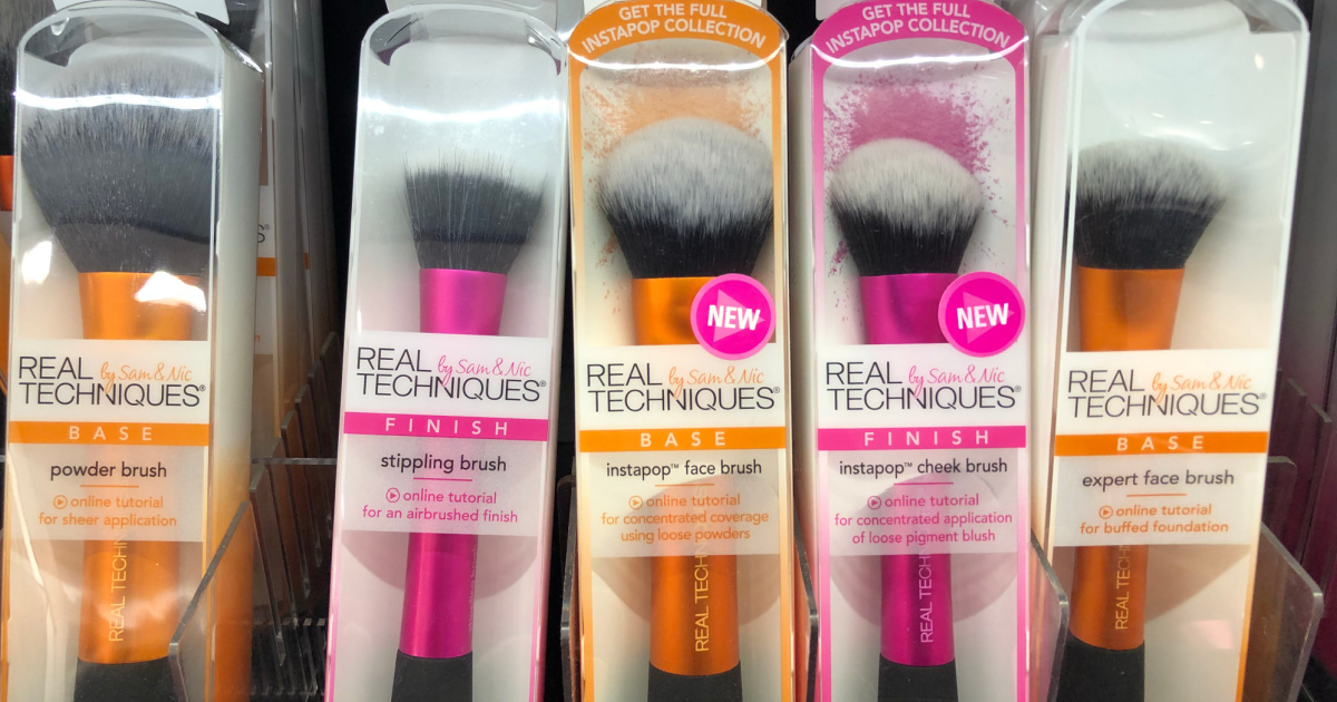 schudden Bederven Narabar Real Techniques Makeup Brushes Only $4.50 on Kohls.com (Regularly $9) +  More Beauty Deals