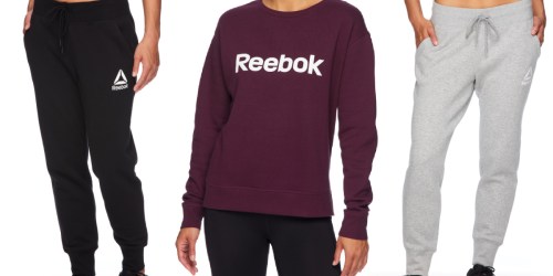 Reebok Women’s Fleece from $15.88 on Walmart.com | Plus Sizes Available