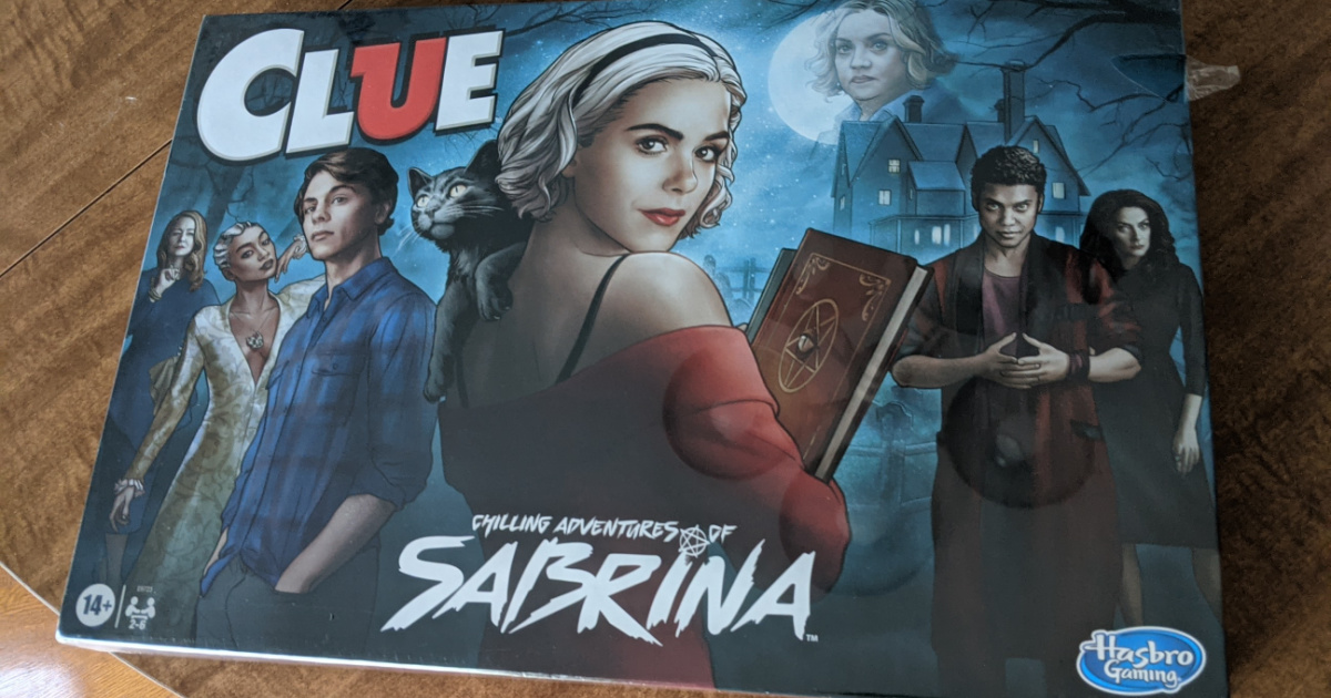 Clue Chilling Adventures of Sabrina Edition Board Game Hasbro 2020 for sale online 