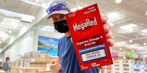 $6 Off MegaRed Omega-3 Krill Oil Softgels at Costco | Supports Heart, Brain & Joint Health*