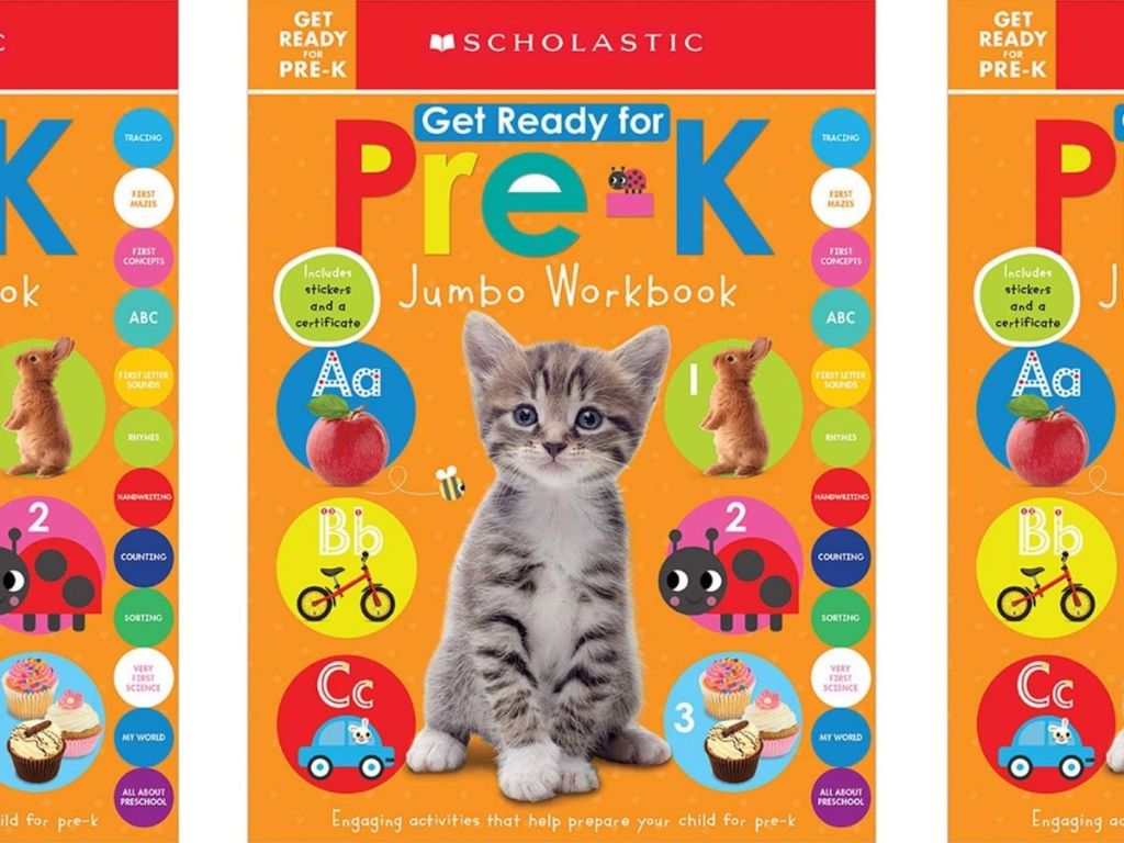 Scholastic Get Ready For Pre-K Workbook