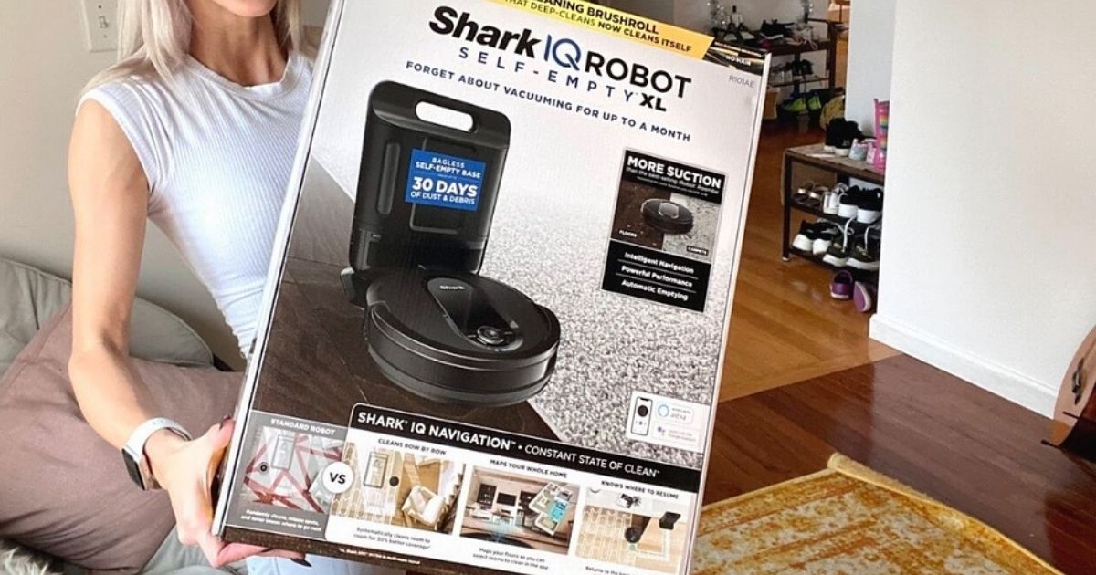 Refurbished Shark IQ Robot Vacuum w/ Self-Empty Base Just $269.99