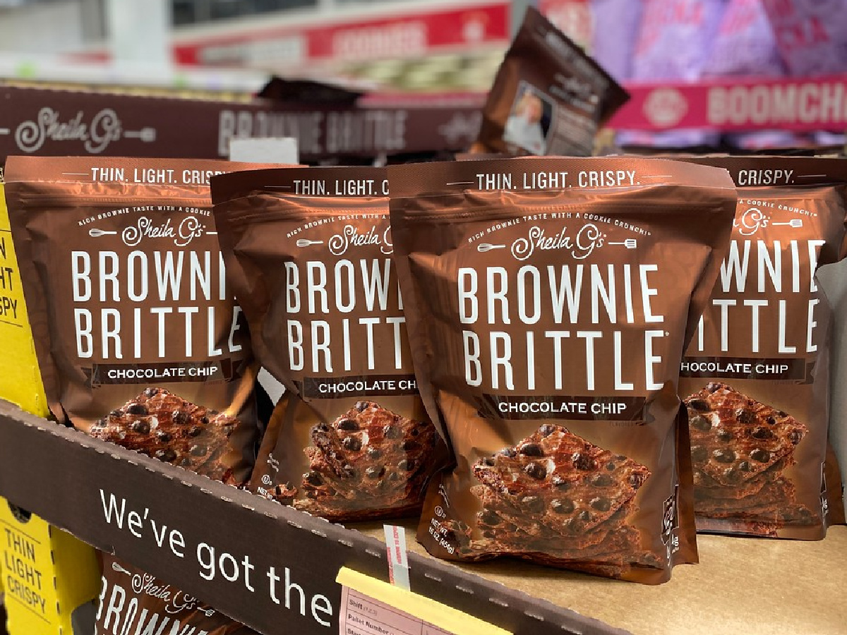 Shiela G's Brownie Brittle 16oz Bags Only 3.40 Each at Costco
