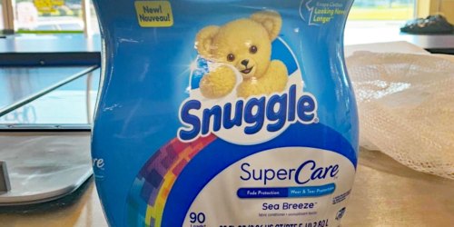 Snuggle SuperCare Fabric Softener 95oz Bottle Only $7.97 on Amazon