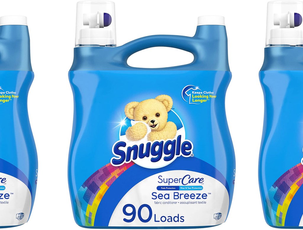 Snuggle SuperCare Fabric Softener 95oz Bottle Only 7.97 on Amazon