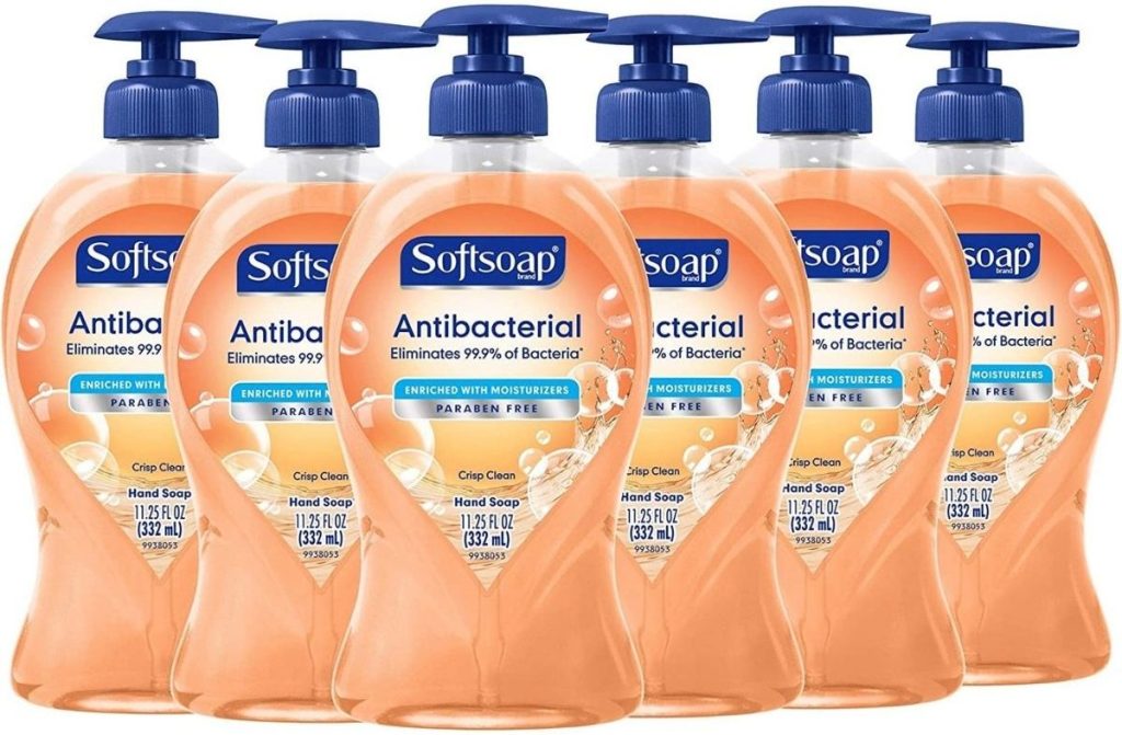 Softsoap Antibacterial Crisp Clean Hand Soap