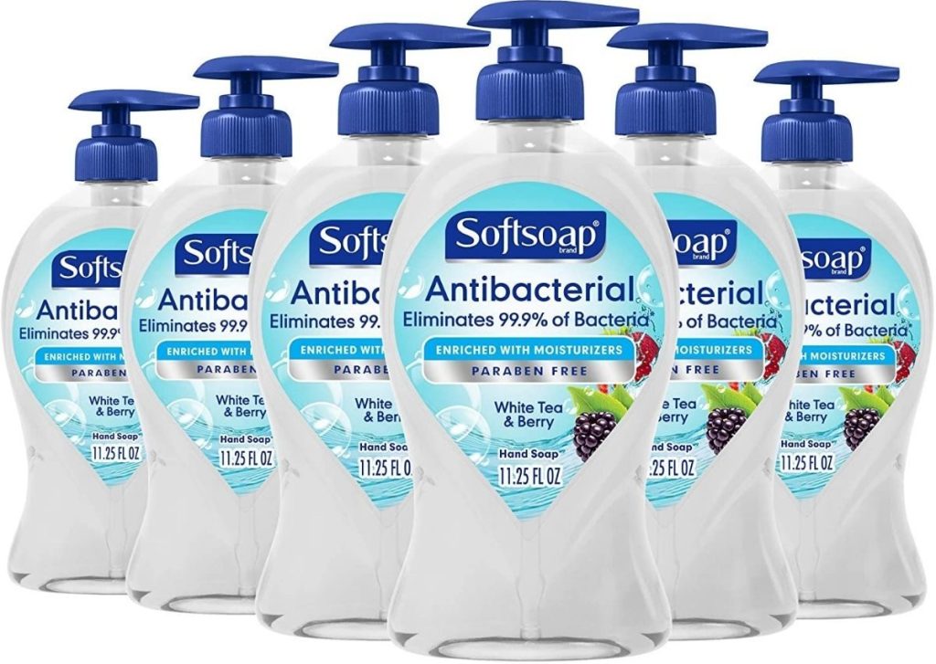 Softsoap Antibacterial White Tea & Berry Hand Soap