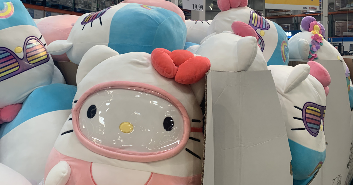Squishmallows Hello Kitty Plush Collection Only $19.99 at Costco (Now  Available In Club)