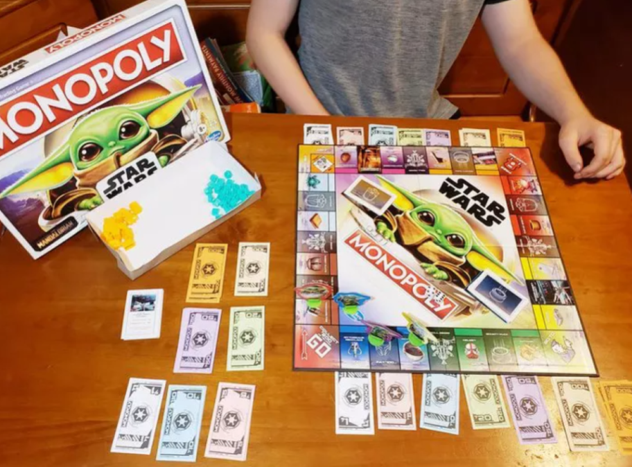 Star Wars The Child Monopoly game