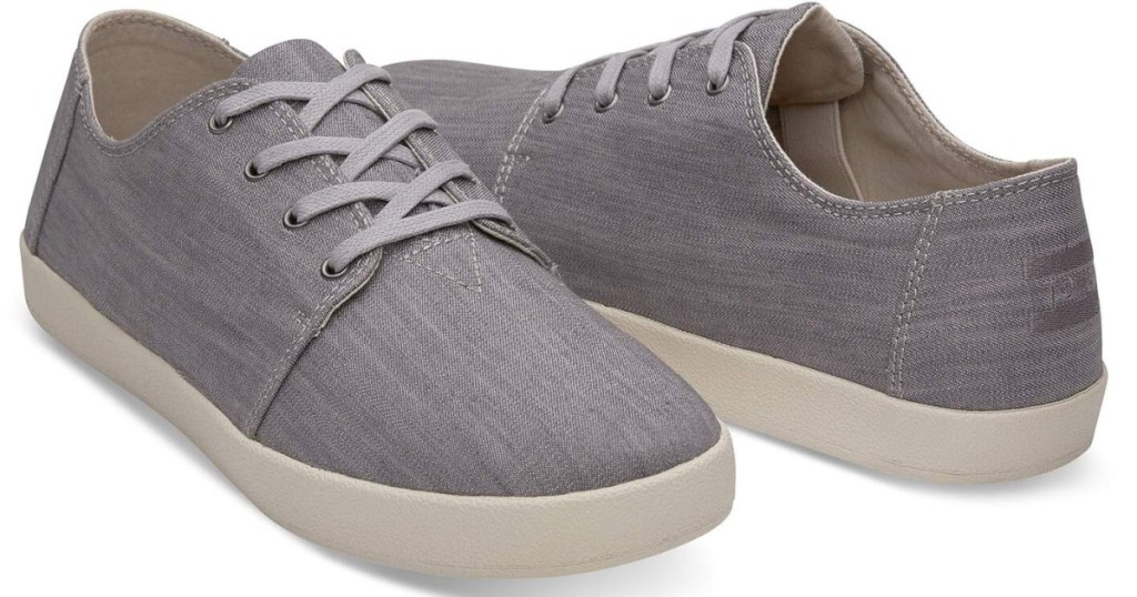 men's toms grey sneakers