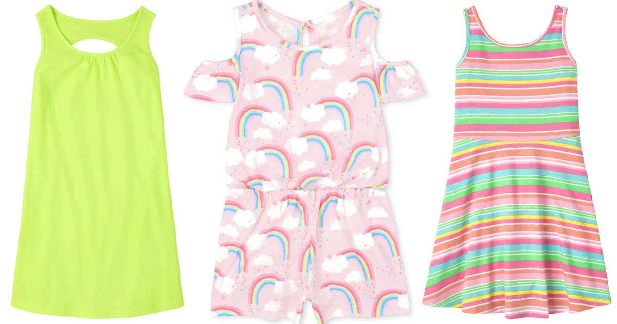 The Children’s Place Girls Rompers & Dresses from $4.99 Shipped (Regularly $17+)