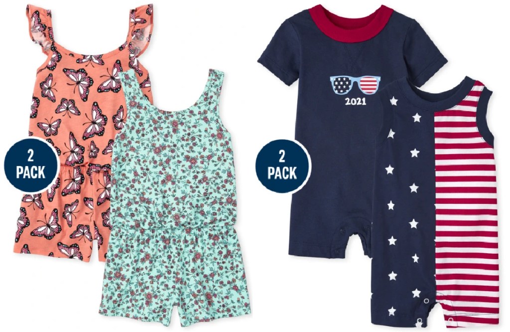 The Children's Place Rompers