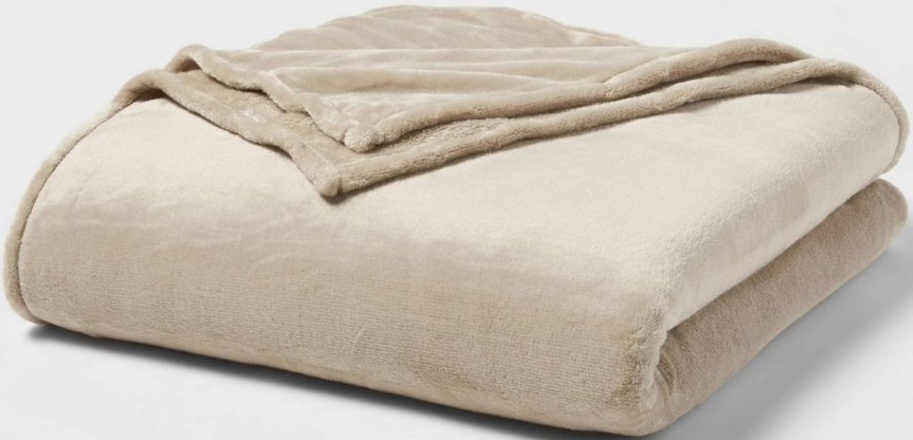 Threshold Fleece Plush Blanket