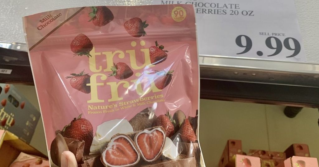 bag of Tru Fru Strawberries