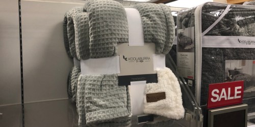 Koolaburra by UGG Throw Blanket Only $32 (Regularly $54) + Free Shipping for Select Kohl’s Cardholders