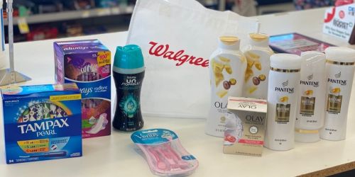 Over $66 Worth of P&G Products Under $32 After Walgreens Rewards