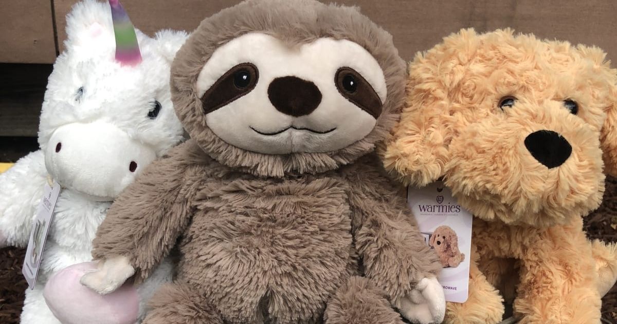 Warmies Large Lavender-Scented Plush Animals Only $ Shipped (Regularly  $40)