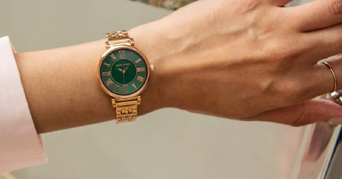 Anne Klein AK Mother of Pearl Cuff Bracelet Watch for Women Bedazzled  Jewelry | eBay