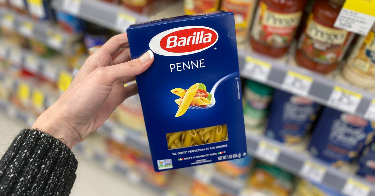 Barilla Penne & Spaghetti Pasta 1-Pound Boxes 8-Pack Just $10 on Amazon