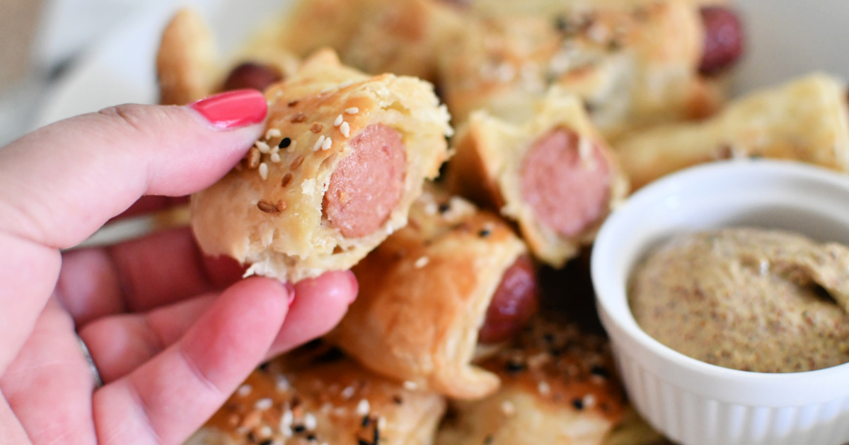 bite of pigs in a blanket