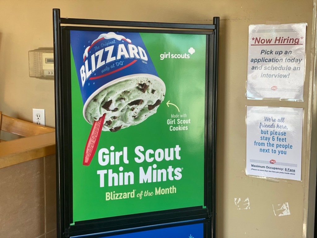Dairy Queen’s Limited Edition Girl Scouts Thin Mint is the Blizzard