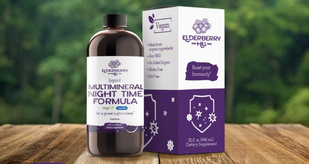elderberry hill nighttime vitamin