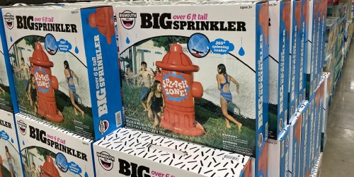 HUGE Fire Hydrant Sprinkler Only $29.98 on Sam’s Club | Over 6 Feet