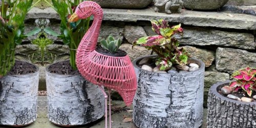 Flamingo Planter Just $16.99 at Kohl’s (Regularly $50) + 70% Off More Outdoor Decor Items