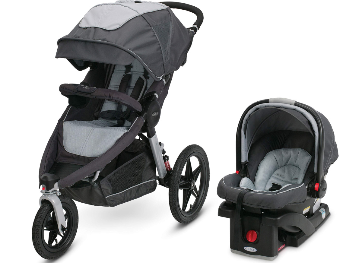 graco jogging stroller with carseat