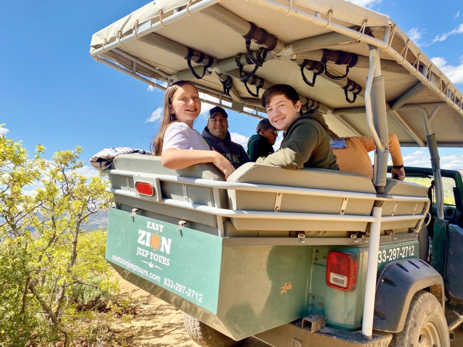 jeep tour in zion