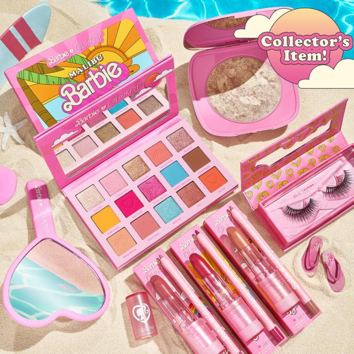 Malibu Barbie makeup set
