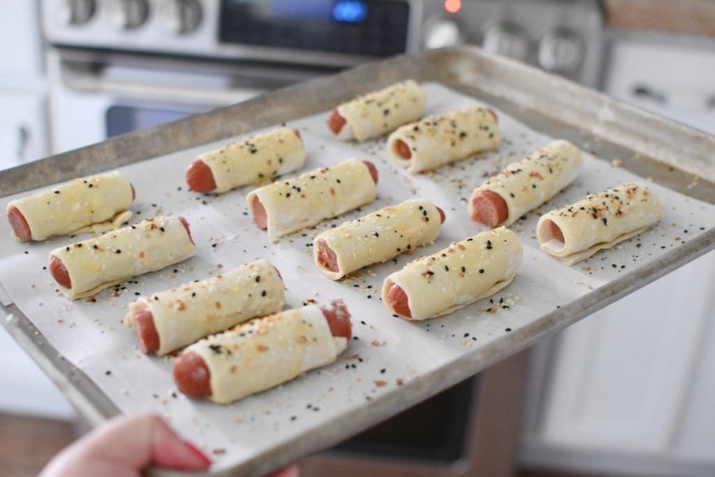 pigs in a blanket before oven