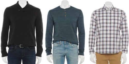 Sonoma Goods for Life Men’s Apparel as Low as $3.22 + FREE Shipping for Select Cardholders