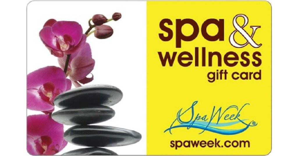 spa and wellness gift card
