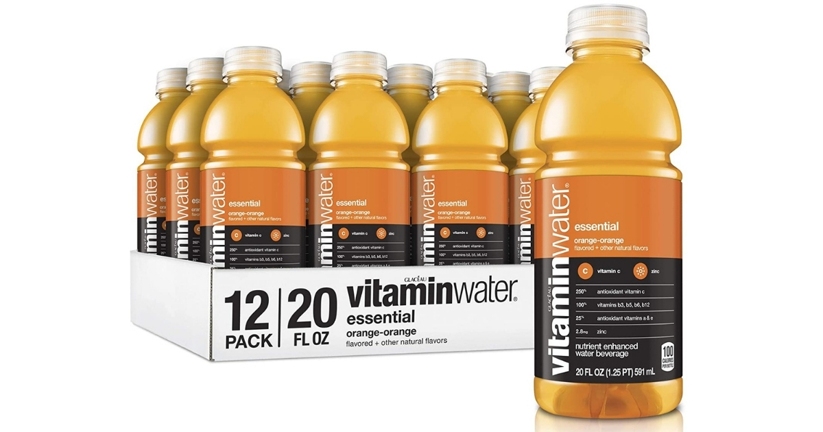 Vitaminwater Orange-Orange Flavored 12-Pack