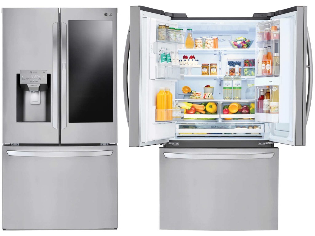 LG 28 cu. ft. Wi-Fi Enabled InstaView Stainless Steel Refrigerator