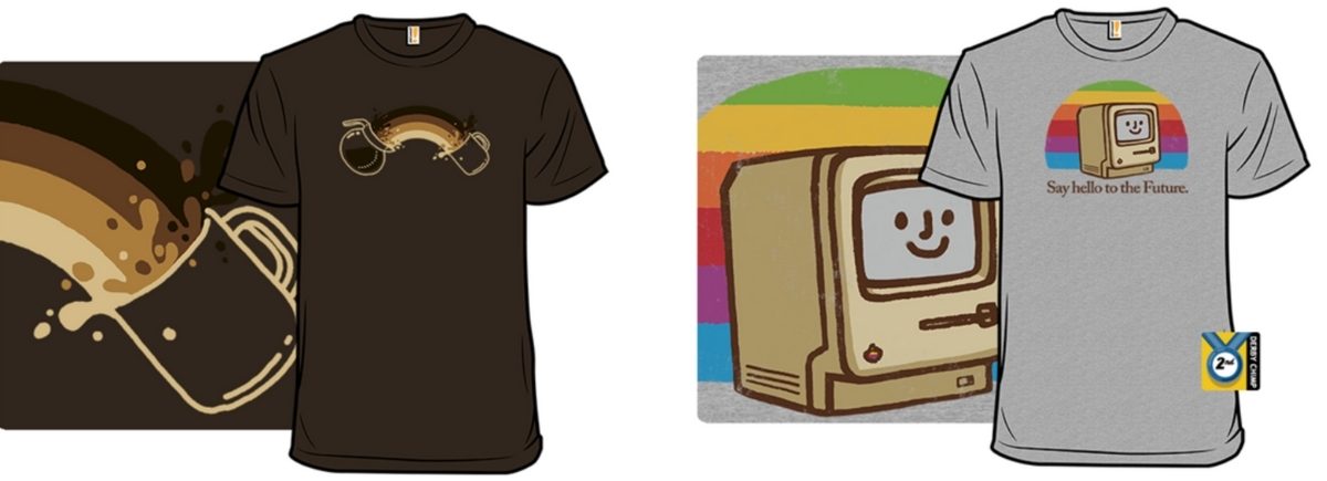 graphic tees from woot