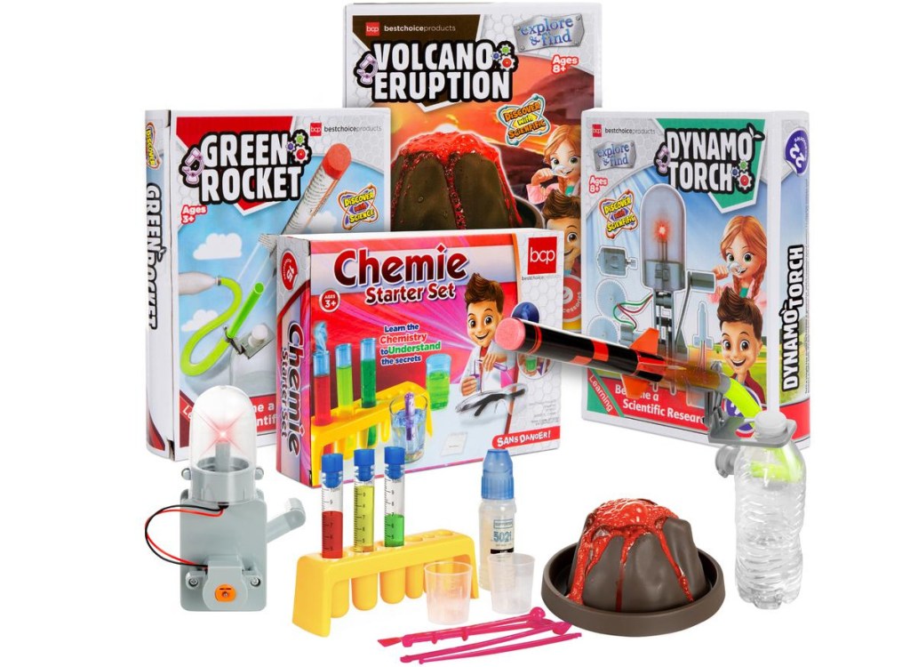 variety of science project kits
