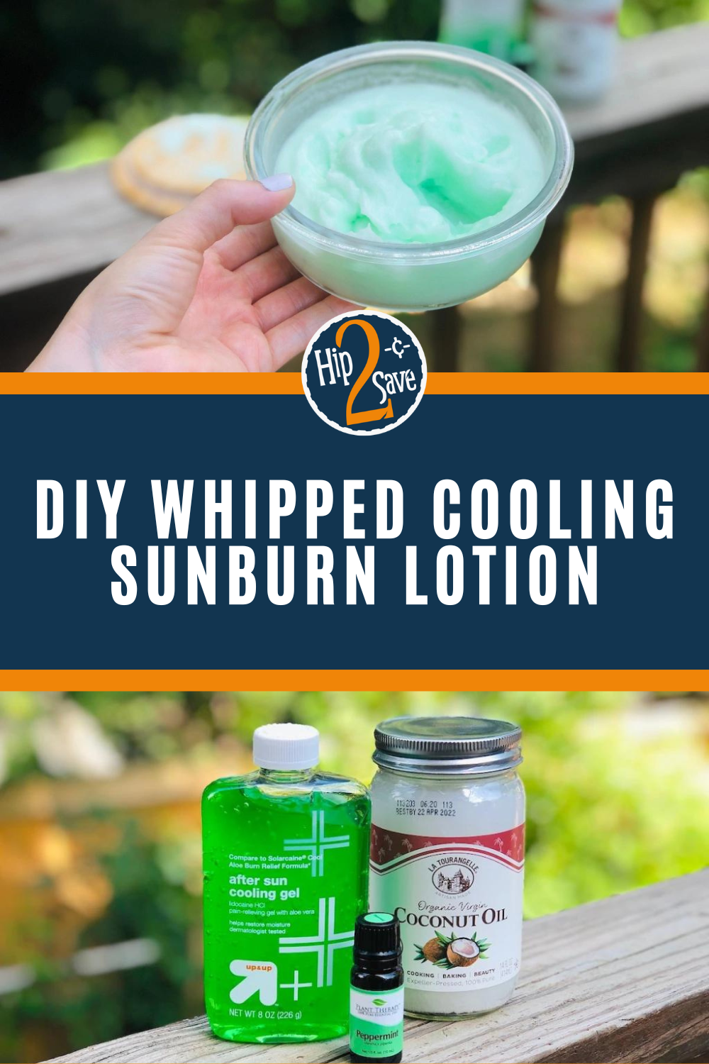 DIY Sunburn Relief Cream Recipe